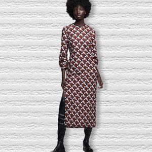 ZARA midi dress